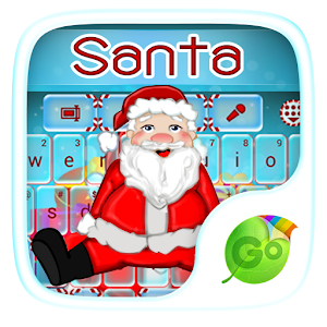 Descargar app Santa Emoji Go Keyboard Theme disponible para descarga