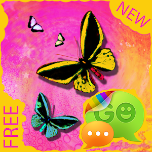 Descargar app Theme Butterfly For Go Sms