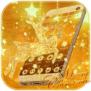 Descargar app Oro Navidad Tema Wallpaper Gold Christmas disponible para descarga