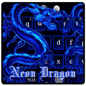 Descargar app Neon Blue Dragon Typewriter disponible para descarga