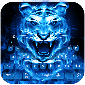 Descargar app Blue Flame Tiger Keyboard