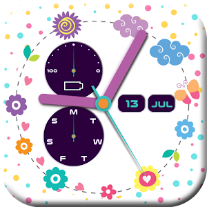 Descargar app Reloj Fondos Animados - Temas Lindos Para Movil