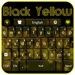 Descargar app Negro Amarillo Teclado