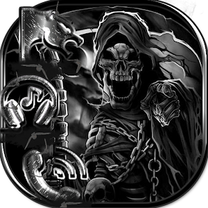 Descargar app Negro Cráneo Tema Reaper