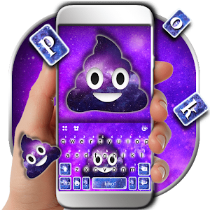 Descargar app Tema De Teclado Galaxy Poop disponible para descarga