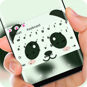 Descargar app Cute Panda Face Keyboard Theme