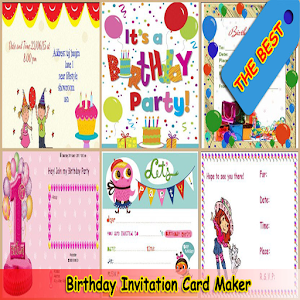 Descargar app Cumpleaños Invitación Tarjeta Maker disponible para descarga