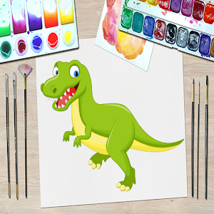 Descargar app Dinosaur Kid Coloring Book 3 disponible para descarga