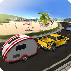 Descargar app Simulador Camioneta Furgoneta: Remolque Coche Play