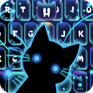 Descargar app Tema De Teclado Neon Stalker Cat disponible para descarga