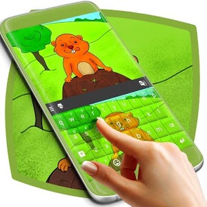 Descargar app Cute Groundhog Keyboard For Kids