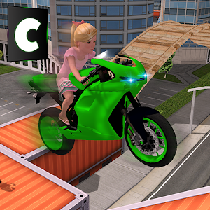 Descargar app Kids Bike Stunts Roof Top