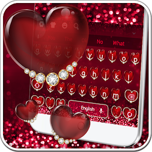 Descargar app Red Wine Jewelry Keyboard