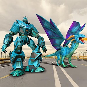 Descargar app Dragón Robot Transformar Juego-mech Robots Batalla