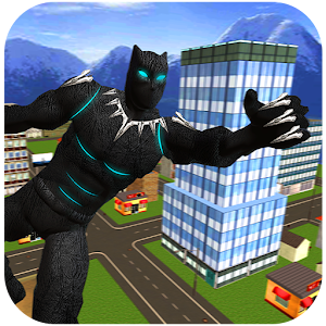 Descargar app Super Flying Panther Hero Supervivencia