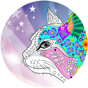 Descargar app Libro De Colorear Para Adultos: Mandala De Gatos disponible para descarga