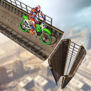 Descargar app Superhero Motorbike Mega Ramp Rake