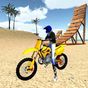 Descargar app Motocross Playa 3d Saltando