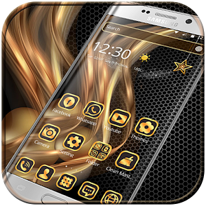 Descargar app Lujo Negro Oro Tema Black Gold disponible para descarga