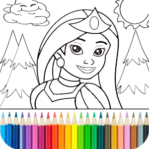 Descargar app Princesa Colorear