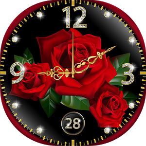 Descargar app Fondo Reloj Rosa Animado disponible para descarga
