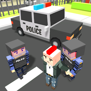 Descargar app Blocky Vegas Crime Simulator:prisoner Survival Bus