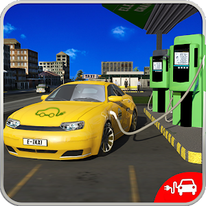 Descargar app Eléctrico Coche Taxi Chófer 3d disponible para descarga