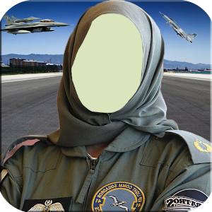 Descargar app Dama Piloto Ejército Oficial Uniforme Foto Editor disponible para descarga