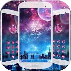 Descargar app Galaxy Neon City Night Theme