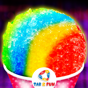 Descargar app Glowing Rainbow Snow Cone-a Juegos De Postres Diy disponible para descarga