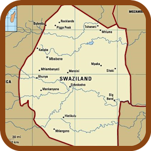 Descargar app Mapa De Suazilandia