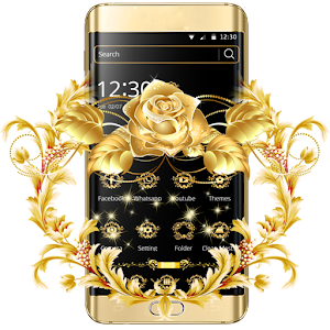 Descargar app Oro Rosa Tema Lujo Oro disponible para descarga