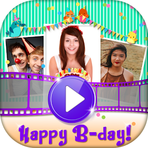 Descargar app Hacer Vídeos De Fotos Y Música – Cumpleaños