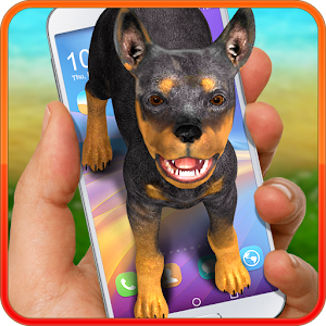 Descargar app Perro En La Pantalla - Doberman. Broma disponible para descarga