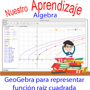 Descargar app Geogebra Para Graficar Función Raíz Cuadrada