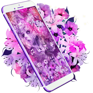 Descargar app Lilac Goddess Mask Theme disponible para descarga