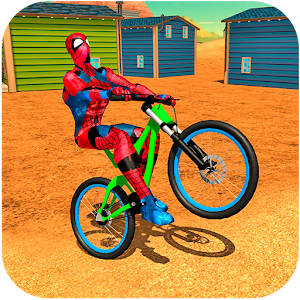 Descargar app Super Héroe De La Araña Bmx Bicicleta Acrobacias