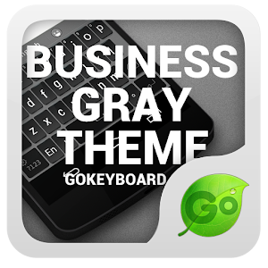 Descargar app Gokeyboard Business Gray Theme