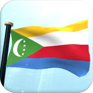 Descargar app Comoras Bandera 3d Fondos